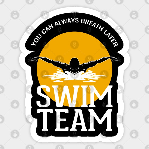 Swim Team Sticker by Kams_store